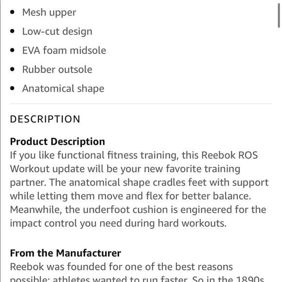 Reebok ROS workout cross trainers - Picture 10 of 10